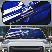 Kosrae Deep Sea Scuba Diving Auto Sun Shade Blue Hole Beneath The Surface Coral Reef Graphic Art