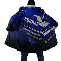 Kosrae Deep Sea Scuba Diving Cloak Blue Hole Beneath The Surface Coral Reef Graphic Art