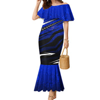 Kosrae Deep Sea Scuba Diving Family Matching Mermaid Dress and Hawaiian Shirt Blue Hole Beneath The Surface Coral Reef Graphic Art