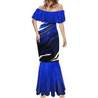 Kosrae Deep Sea Scuba Diving Mermaid Dress Blue Hole Beneath The Surface Coral Reef Graphic Art