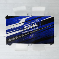 Kosrae Deep Sea Scuba Diving Tablecloth Blue Hole Beneath The Surface Coral Reef Graphic Art