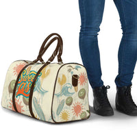 NZ Slang Sweet As Kiwi Shaka Sign Travel Bag New Zealand Surfboards Sun and Tropical Beach Retro