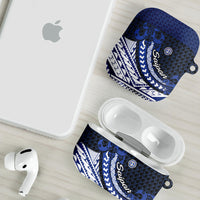 Northern Mariana Islands Saipan AirPods Case Polynesian Tribal Pattern - Commonwealth Seal Art TS04 - Polynesian Pride