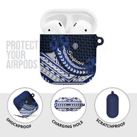 Northern Mariana Islands Saipan AirPods Case Polynesian Tribal Pattern - Commonwealth Seal Art TS04 - Polynesian Pride