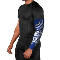 Northern Mariana Islands Saipan Arm Sleeves Polynesian Tribal Pattern - Commonwealth Seal Art TS04 - Polynesian Pride