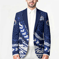 Northern Mariana Islands Saipan Blazer Polynesian Tribal Pattern - Commonwealth Seal Art TS04 - Polynesian Pride