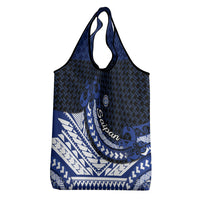 Northern Mariana Islands Saipan Grocery Bag Polynesian Tribal Pattern - Commonwealth Seal Art TS04 - Polynesian Pride