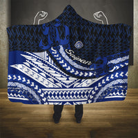 Northern Mariana Islands Saipan Hooded Blanket Polynesian Tribal Pattern - Commonwealth Seal Art TS04 - Polynesian Pride