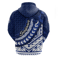 Northern Mariana Islands Saipan Hoodie Polynesian Tribal Pattern - Commonwealth Seal Art TS04 - Polynesian Pride