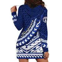 Northern Mariana Islands Saipan Hoodie Dress Polynesian Tribal Pattern - Commonwealth Seal Art TS04 - Polynesian Pride