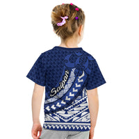 Northern Mariana Islands Saipan Kid T Shirt Polynesian Tribal Pattern - Commonwealth Seal Art TS04 - Polynesian Pride