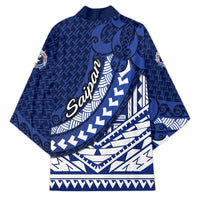 Northern Mariana Islands Saipan Kimono Polynesian Tribal Pattern - Commonwealth Seal Art TS04 - Polynesian Pride