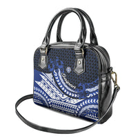 Northern Mariana Islands Saipan Shoulder Handbag Polynesian Tribal Pattern - Commonwealth Seal Art TS04 - Polynesian Pride