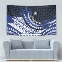 Northern Mariana Islands Saipan Tapestry Polynesian Tribal Pattern - Commonwealth Seal Art TS04 - Polynesian Pride