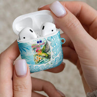 Saipan CMNI AirPods Case Polynesian Northern Mariana Islands Fruit Dove Watercolor TS04 - Polynesian Pride
