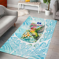 Saipan CMNI Area Rug Polynesian Northern Mariana Islands Fruit Dove Watercolor TS04 - Polynesian Pride