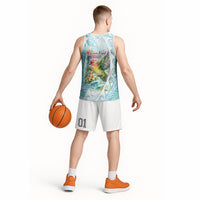 Saipan CMNI Basketball Jersey Polynesian Northern Mariana Islands Fruit Dove Watercolor TS04 - Polynesian Pride
