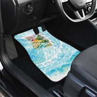 Saipan CMNI Car Mats Polynesian Northern Mariana Islands Fruit Dove Watercolor TS04 - Polynesian Pride