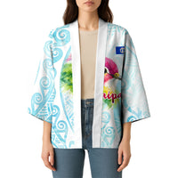 Saipan CMNI Kimono Polynesian Northern Mariana Islands Fruit Dove Watercolor TS04 - Polynesian Pride