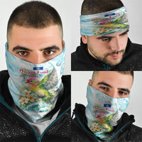 Saipan CMNI Neck Gaiter Polynesian Northern Mariana Islands Fruit Dove Watercolor TS04 - Polynesian Pride