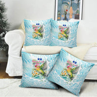 Saipan CMNI Pillow Cover Polynesian Northern Mariana Islands Fruit Dove Watercolor TS04 - Polynesian Pride