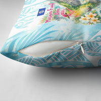 Saipan CMNI Pillow Cover Polynesian Northern Mariana Islands Fruit Dove Watercolor TS04 - Polynesian Pride