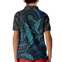 Polynesian Whale Kid Polo Shirt TS04 - Polynesian Pride