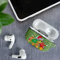 Micronesia Christmas AirPods Case with Santa Turtle Coral Reef and Holiday Ocean Pattern TS04 - Polynesian Pride