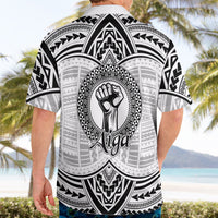Aiga Samoa Raised Fist Hawaiian Shirt Polynesian Tribal Tattoo Art Family Pride TS04 - Polynesian Pride