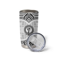 Aiga Samoa Raised Fist Tumbler Cup Polynesian Tribal Tattoo Art Family Pride TS04 - Polynesian Pride