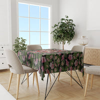 Samoa Aiga Polynesian Tablecloth Tropical Floral Hibiscus Pattern Island Heritage