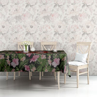 Samoa Aiga Polynesian Tablecloth Tropical Floral Hibiscus Pattern Island Heritage