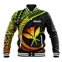 Hawaii Kanaka Maoli Baseball Jacket Polynesian Tornado Infusion Gradient TS04 Unisex Gradient - Polynesian Pride