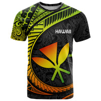 Hawaii Kanaka Maoli T Shirt Polynesian Tornado Infusion Gradient TS04 Gradient - Polynesian Pride