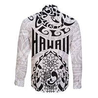 Hawaii Long Sleeve Button Shirt with Polynesian Turtle TS04 - Polynesian Pride