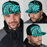 Turquoise New Zealand Mangopare Mesh Trucker Cap Aotearoa Maori Koru Style LT14 - Polynesian Pride