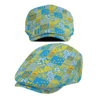 Tuvalu Manuia te Kilisimasi Jeff Hat Pacific Patchwork Xmas Vibes - Polynesian Pride