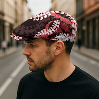 Ulaula Aloha Hawaii Lei Jeff Hat Tropical Flowers Elegant Vibe - Polynesian Pride