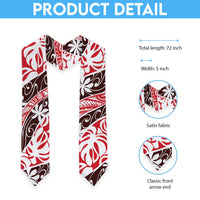 Uteute Tahiti Tiare Monstera Graduation Stole Polynesian Pattern Curve Style LT01 - Polynesian Pride