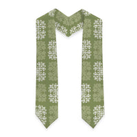 Vesuvian Green Palaka Quilt Hawaii Graduation Stole Traditional Hawaii-plaid Pattern LT14 - Polynesian Pride