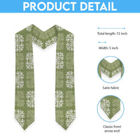 Vesuvian Green Palaka Quilt Hawaii Graduation Stole Traditional Hawaii-plaid Pattern LT14 - Polynesian Pride
