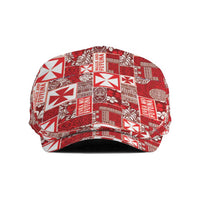 Wallis Et Futuna Kilisimasi Fiefia Jeff Hat Pacific Patchwork Xmas Vibes - Polynesian Pride