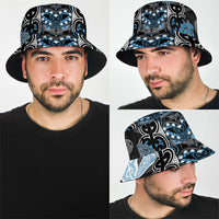 World Cricket New Zealand Bucket Hat Kia kaha nga Potae Pango LT9 - Polynesian Pride
