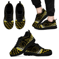 Yellow Matariki New Zealand Sneakers Maori Poutama Galaxy Vibes LT14 - Polynesian Pride
