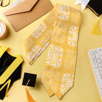 Yellow Palaka Quilt Hawaii Graduation Stole Traditional Hawaii-plaid Pattern LT14 - Polynesian Pride