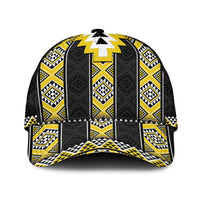 Yellow Taniko Aotearoa Classic Cap Niho Taniwha Mix Poutama LT14