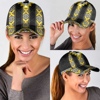 Yellow Taniko Aotearoa Classic Cap Niho Taniwha Mix Poutama LT14 - Polynesian Pride