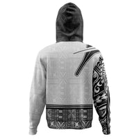 Fiji Strong Zip up Hoodie Fijian Tapa - Polynesian Pride