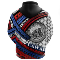 Seal of Hawaii Hoodie Lauhala Polynesian - Polynesian Pride