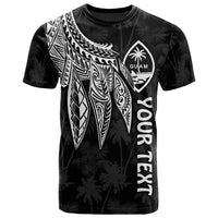Guam Custom T Shirt Polynesian Wings (White) Unisex Art - Polynesian Pride